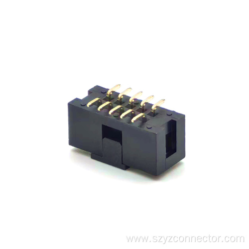2.54mm Pitch Box Header Connector SMT 10P